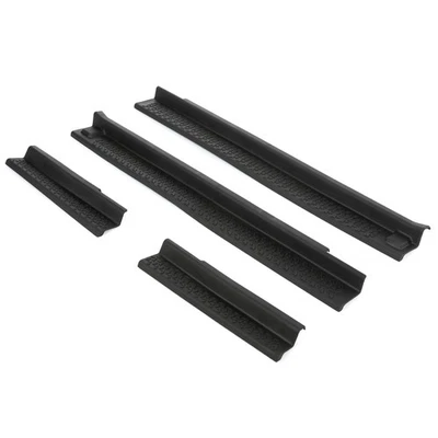 Fit For 2007-18 Jeep Wrangler JK 4-Dr Front+Rear Lower Door Sill Entry Guard Kit - Image 1 of 4