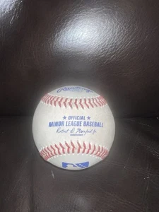 Juego de béisbol oficial de ligas menores Rawlings 2025 usado MiLB NUEVO LOGOTIPO RARO - Imagen 1 de 6