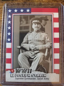 2025 Historic Autographs World War 2 Joseph Stalin #5 Soviet Army - Picture 1 of 2