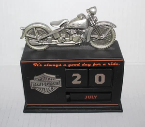 Calendario da scrivania perpetuo Hallmark 2014 Harley Davidson Motorcycles - Foto 1 di 6