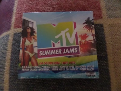 CD TRIPLE ALBUM NEW & SEALED - MTV SUMMER JAMS ARIANA GRANDE 50 CENT TIMBALAND - Image 1 of 2