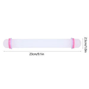 Adjustable Rolling Pin With Rolling Pin Fondant Roller Plug 7 D6 Removable - Picture 1 of 12