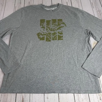 Camiseta Undefeated Technical Goods manga larga gráfica para hombre 2XL camiseta gris Foto 1 de 4