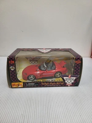 Maisto 1991 DODGE VIPER RT/10 темп автомобиля 75 Индианаполис 500 1:24 совершенно новый - Изображение 1 из 2