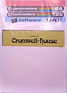 COMMODORE 64/128 -- CROMWELL-HOUSE (ARIOLASOFT - DISK) - Picture 1 of 2