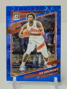 2021-22 Optic OG Anunoby Blue Velocity Prizm #119 Raptors/Knicks - Bild 1 von 2