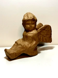 Papp-Art - Engel sitzend - 14 / 16 / 6,5cm - Bild 1 von 1