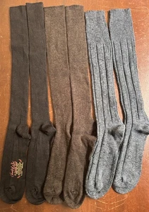 3 Vintage New Old Stock - Herbst Kniestrümpfe - Bild 1 von 4