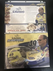 Ken Schrader Hero Card w/ CD-ROM Schwans Racing Team #49 Nascar Motorsports 2005 - Picture 1 of 1