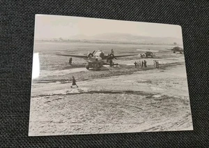 FOTO D'EPOCA 2 GUERRA REGIA AERONAUTICA AEROPORTO IN ATTIVITÀ - Bild 1 von 4