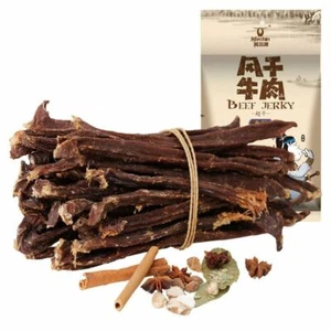 科尔沁超干手撕风干牛肉干 150g*1袋 Snacks Food Inner Mongolia Specialty Niurougan 内蒙古特产小吃零食 - Picture 1 of 1