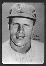 1971 HOUSE OF JAZZ  Richie Ashburn  PHILADELPHIA PHILLIES  NM-MINT  A   RARE!