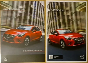 Mazda 2 7 Page Sales Brochure Dec 14 & Price List Jan 15 - Picture 1 of 5