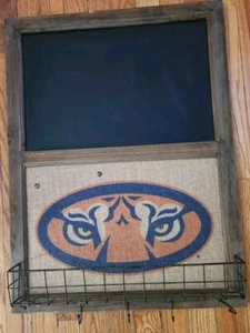 AUBURN TIGERS MEMO CHALK CORK BOARD NCAA HANGING BASKET WALL DECOR DORM ROOM - Picture 1 of 7