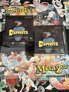 D-Spirits 2X Kickstarter Booster Box 1st Edition Sealed (TWO BOOSTERS) - Picture 1 of 2