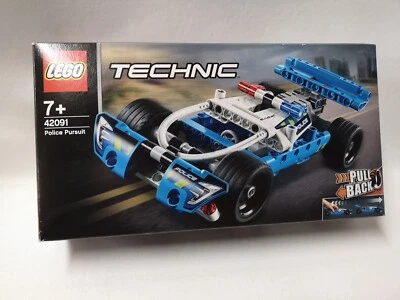 LEGO Technic 42091 :la voiture de police-rétrofriction-neuve et scellée - Photo 1/4