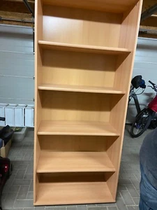 Ikea Billy Regal Buche, gebraucht, ohne Tür, breit, ca. 202 cm hoch - Bild 1 von 1