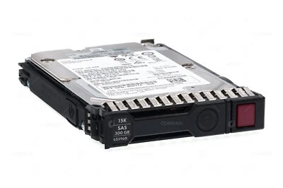 653960-001 HP HDD 300GB 15K SAS 6G 2.5" SFF HOT-SWAP - Immagine 1 di 4