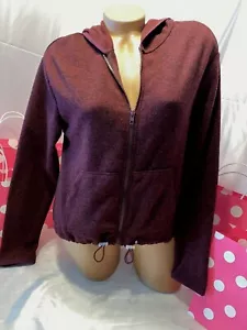 Felpa con cappuccio Victorias Secret rosa stile bordeaux piccola - Foto 1 di 2