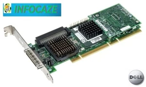 Carte contrôleur SCSI RAID DELL J4588 PERC4/SC PCI-X Ultra320 LVD SER502 REV 80 - Photo 1/3
