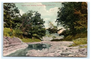 Postal D6 Tannery Brook Scenic View Attica NY Wyoming County - Imagen 1 de 2
