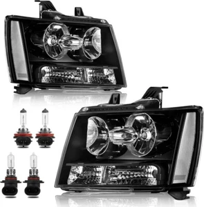 Headlight Assembly for 2007-2014 Chevy Tahoe Suburban 1500 07-2013 Avalanche Sub - Picture 1 of 4