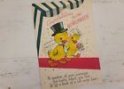 Vintage Wedding Kitschy Duck Card Junk Journaling