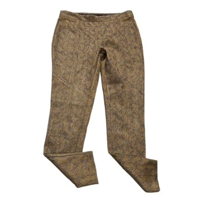 NWT Philosophy Women's Faux Leather Pull On Leggings Pants Stretch Medium Black - Image 1 of 4