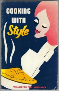 EMT Cookbook New Zealand Wellington Ambulance Ladies COOKING WITH STYLE Kiwi - Imagen 1 de 3