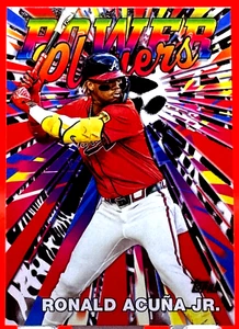 2025 Topps Series 1 - Power Players - Ronald Acuna Jr. #PP-3 - Picture 1 of 2