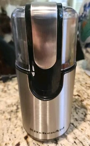 KitchenAid Coffee Grinder Stainless Steel BCG1110B0 Black & Onyx - Picture 1 of 3