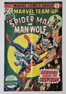Marvel Team-Up #37 Spider-Man Man-Wolf Frankenstein Monster - Picture 1 of 6