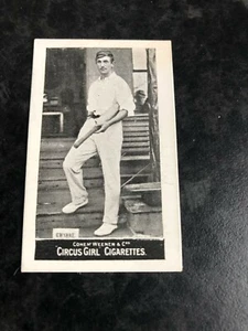 TARJETA DE CRICKET COHEN & WEENAN HEROES OF SPORT GWYNNE 1897 EXCELENTE ESTADO - Imagen 1 de 2
