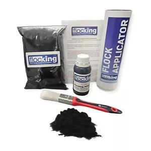 Kit flocking nero - flock - cruscotto floccato - clio 172 182, cruscotto - Foto 1 di 5