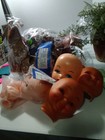 Large Lot Of Vintage Doll Making Supplies