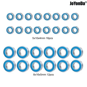 28 Stck. Blau Gummi abgedichtete Lagersätze #81070 für RC Auto Redcat 1/8 Avalanche 4WD - Bild 1 von 3