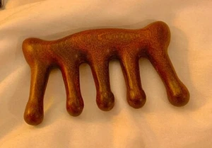 hair massage brush wood comb for scalp and neck massage - Picture 1 of 3
