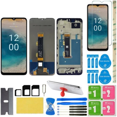 For Nokia G22 LCD Display Touch Screen Digitizer Assembly Replacement + Frame - Image 1 of 4