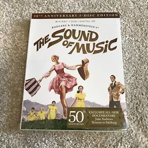 The Sound of Music (50th Anniversary 5-Disc Edition) (Blu-ray) Sealed - Imagen 1 de 4
