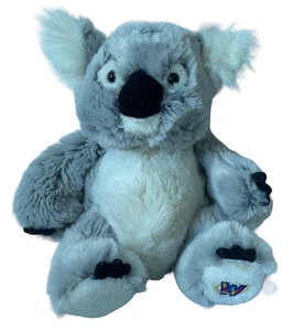 GANZ Koala Bear Plush Retired Webkinz Grey White Black Stuffed Animal Toy HM113 - Picture 1 of 9