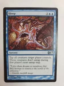 MTG Magic The Gathering Card Sleep Sorcery Blue 2011 Chris Rahn  - Picture 1 of 2