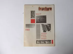 Fracture Fanzine: #7 1988 Red Monkey / Queers / Gameface - Bild 1 von 4