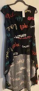 New York & Company Hi Low Love Amore Top Size M NWT - Picture 1 of 3
