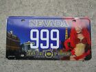 Nevada Silver State 30th plate Meet 2012  license plate  #   999