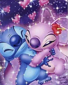 Stitch & Angel DIY Full Round Drill 30x40cm Diamond Painting - Picture 1 of 4