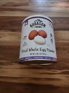 Augason Farms Dried Whole Egg Powder 2lb 1oz Emergency Best By FEB 2028 NEW