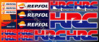 CBR1000R Sticker set Decal sheet 16 stickers HRC Repsol CBR Racing 600RR /195