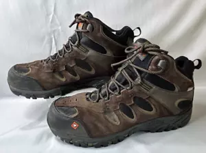 Merrell Hombres Moab 2 Ventilador Medio Impermeable Puntera Comp CSA Bota de Trabajo Marrón Talla 14 - Imagen 1 de 12