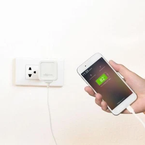 Charger 2.1A LED Indicator IP Devices White TPE Material Lightweight Compact - Picture 1 of 2