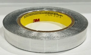 3M Aluminum Foil Tape 425 - 1"-Inch X 60yd / Silver / 4.6mil - Picture 1 of 1